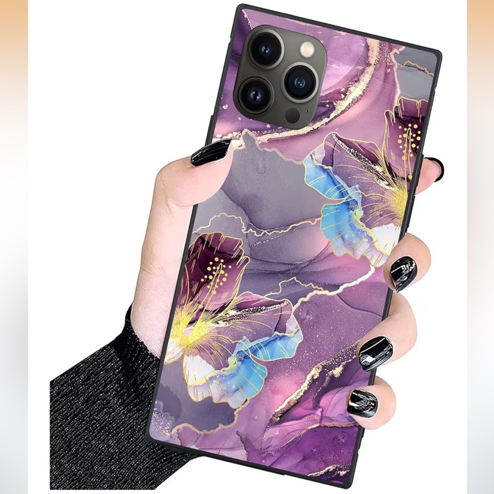 Brand New Purple-Multicolor Floral Phone Case IPhone11